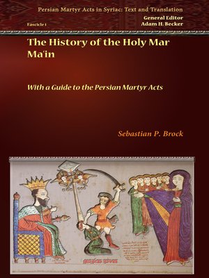 cover image of The History of the Holy Mar Ma'in